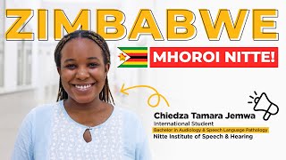 Chiedza from Zimbabwe | International Student | Nitte University