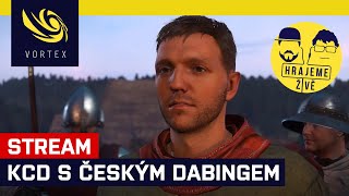 Hrajeme živě Kingdom Come: Deliverance s českým dabingem. Pojďte si poslechnout úvod hry česky