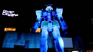 2012/04/20 実物大ガンダム立像「RG1/1 RX-78-2 ガンダム Ver.GFT」 夜間演出