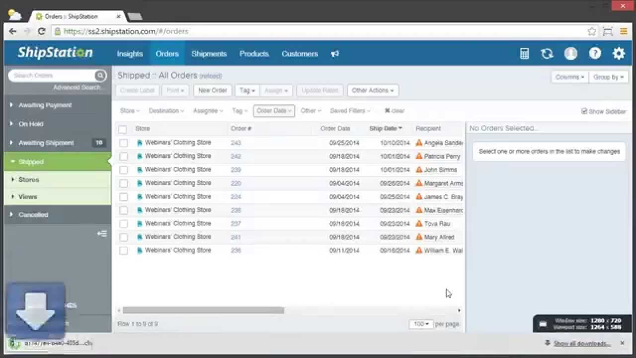 Exporting Data From Shipstation Youtube