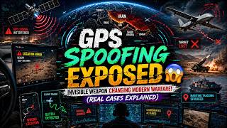 GPS Spoofing EXPOSED 😱| Invisible Weapon Changing Modern Warfare!