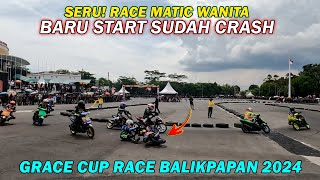 2T Women's Motorcycle Racing in Borneo Indonesia