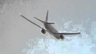 ＪＡＬ/B777miss approach! ゴーアラウンド！go around!DEP AT C入り