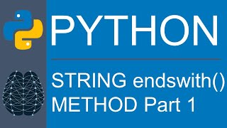 Python | Data Type | String | endswith() Method Using String Suffix & Start Parameter