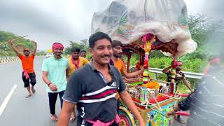 SAGAR PATEL AMBAJI PADYATRA 2021 || UMANAGAR NANDASAN AMBAJI PAGPALA SANG 2021