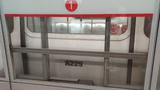 【舊地重遊+異綫跑馬燈大暴走】港鐵荃灣綫 TWL M-train A229/A210(A229) 荔景至荃灣行車片段