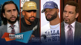 Jalen Hurts embracing being a ‘triple threat’ & Dak on McCarthy's offense | NFL | FIRST THINGS FIRST