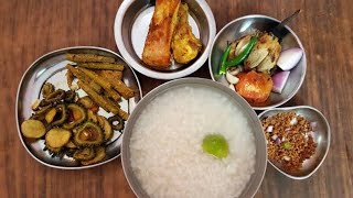 ଓଡିଶା ପଖାଳ ! LUNCH Eating Water Rice / Pani Bhat ! Pakhala Eating ! Food Eating Videos ! ODIA VLOG.