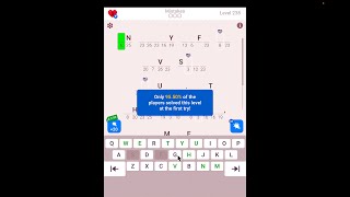 Cryptogram: The Solution For Level 238! - Step by Step Word Brain Puzzle
