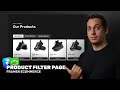 Building a Dynamic Product Filter Page in Framer
