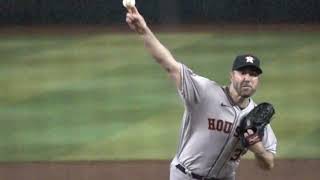 Justin Verlander, RHP, Houston Astros - Slow Motion Mechanics and Pitch Grips