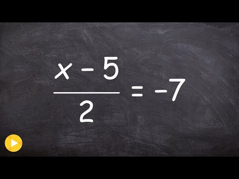 Solving an equation with two terms in the numerator Solving an equation with two terms in the numerator
