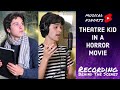 Theatre Kid In A HORROR MOVIE!!!! | Musical RECORDING #Shorts #comedy #song #relatable #halloween