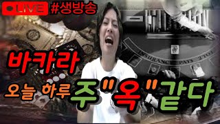 [실시간 바카라]  12월11일 수요일 생방송 바카라 애송이