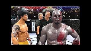 UFC 4 | Bruce Lee vs. Kratos God of War EA sports