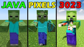 java vs pixels vs 3023