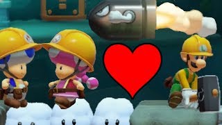 Super Mario Maker 2 Multiplayer Co-op with Friends!