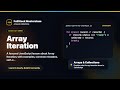Array Iteration Explained | FullStack Masterclass JavaScript Course