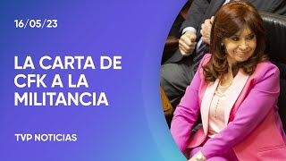 CFK: "No voy a ser mascota del poder"