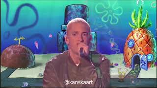 Eminem Rap God but with Spongebob Music