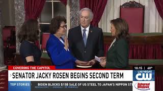 CW Las Vegas - Senator Jacky Rosen is sworn in to second term in United States Senate