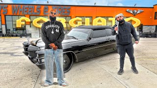 SLIM THUG OLDSKOOL ON FORGIATOS AND MY 75 CAPRICE TRANSMISSION REBUILD STARTED