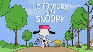 Songs to listen to on your way to work 🎵 Work Jazz Playlist with Snoopy