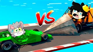 GTA 5 pero CHOCAMOS EN SUPER COCHES 😱😂 ¡LA CARRERA MÁS IMPOSIBLE! CON LOS COMPAS