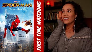 SPIDER-MAN: HOMECOMING!!! (first time watching)
