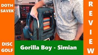 Gorilla Boy Simian(pre 2019 design) - bag review #8