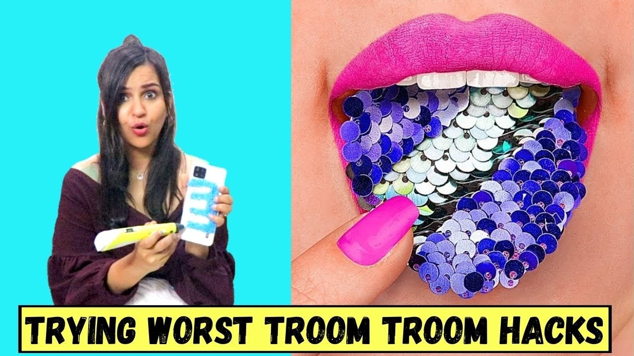 Trying WORST Troom Troom LIFE HACKS - YouTube