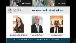 Webinar on Digitizing Permanent Records