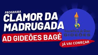 Ad Gideões - Programa Clamor da Madrugada -  Rádio 105.7 FM 12/01/25 #2