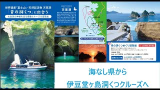 伊豆　堂ヶ島マリン　洞くつクルーズ