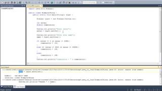 Java decisions and loops