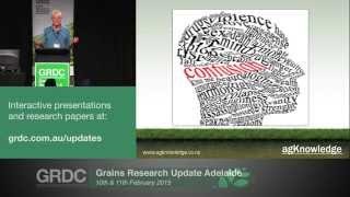 Grains Research Updates 2015 | Adelaide | Pseudo-Science: A Threat to Ag? - D. Edmeades