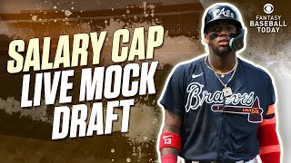 Roto Salary Cap (Auction) Mock Draft! LIVE Picks, Strategy & Advice | Fantasy Baseball Advice