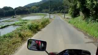 Motorcycle trip, Japan,バイクツーリングFukushima Island tour, long version, 福島町,バイク