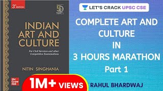 Complete Art and Culture by Nitin Singhania | Marathon Session (Part-1) | UPSC CSE | Rahul Bhardwaj