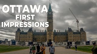 Welcome to Ottawa! 🍁 First Impressions and More! | Travel to Canada's Captivating Capital