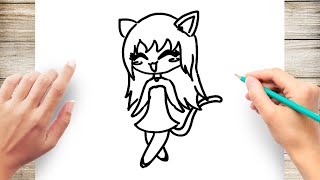 How to Draw Anime Neko  #AnimeNeko