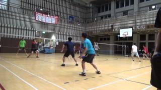 20150614MD HUNTER+淳剛vs阿嘉+Randy(FUMA Badminton Club)