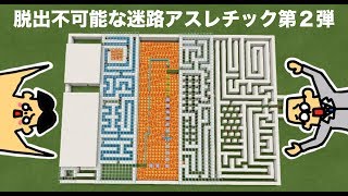 【マイクラ】ドイヒーくんの脱出不可能な迷路アスレチックをクリアできるか？【ドイクラ番外編９・ゲーム】