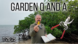 Planning the Garden for Aging, Hard Pruning Plants, Crape Myrtle Scale - Garden Questions Answered