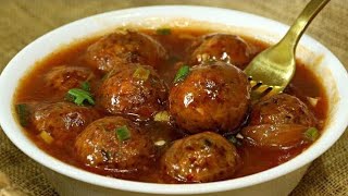 veg gravy Manchurian recipe 😋 #food #cooking #recipe #like #share #subscribe#manchurian#chinesefood