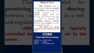 what is CORS || Understanding CORS: Cross-Origin Resource Sharing Explained