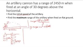 Projectiles: Maximum Range Angle, Range Equation (w/ Example), & Orbits