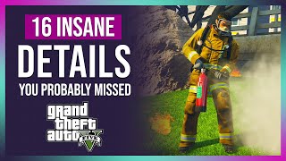 16 INSANE Details You Probably Missed in Grand Theft Auto V