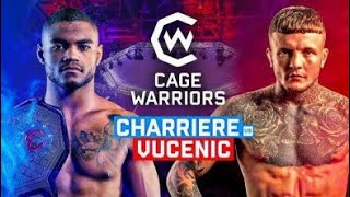 #CW122 MORGAN CHARRIERE vs JORDAN VUCENIC