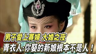 男子愛上寡婦，大婚之夜，青衣人:你娶的新娘根本不是人！ ｜道聽途說